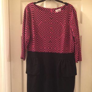 Peplum Style Pencil Dress